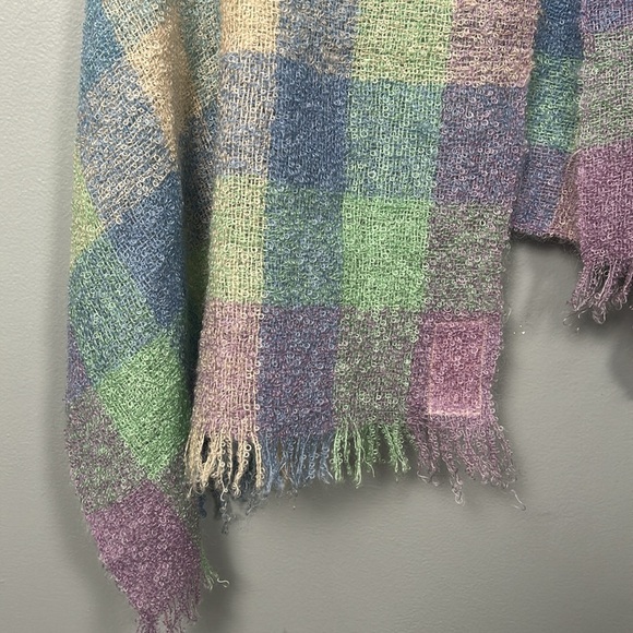 Handwoven 100% mohair made in Scotland by Andrew Stewart vintage scarf - Picture 8 of 13
